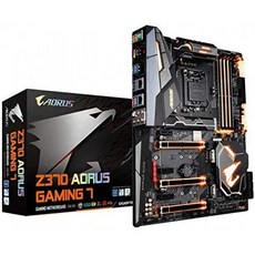 GIGABYTE Z370 AORUS Gaming 7 ATX 게임 메인 보드 [Intel Z370 칩셋] MB4160, 단일상품