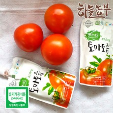 하늘농부 갈아만든 유기농 토마토즙 120ml 20봉, 20팩