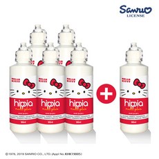 엔보이 헬로키티 렌즈세정제 보존액 150ml 5+1개 /정품/사은품증정, 1세트