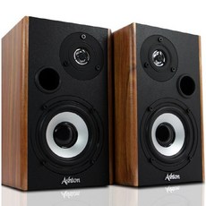 애쉬톤 북쉘프 앰프내장형 스피커, AT-1000K, wood