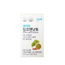 애터미 징코앤낫토, 1개, 30g