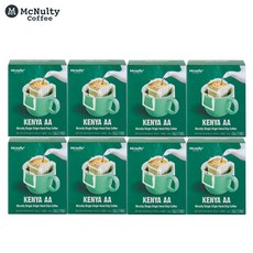 맥널티 핸드드립 원두커피 싱글오리진 6종류 7p x 택일 8팩 1박스, 2.케냐AA 7px8팩, 8g