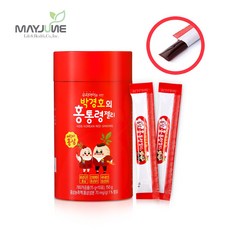 박경호의 어린이홍삼 홍통령 젤리 + 쇼핑백 동봉, 30포, 15g
