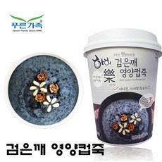 푸른가족 흑임자죽 검은깨 영양컵죽, 33g, 36개