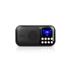 브리츠 BA-BPR1 휴대용블루투스 라디오스피커 TF리더, 블랙