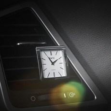 [Kartz Clock] 카츠클락 아날로그 차량용 시계 클래식 스퀘어 1개