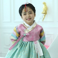 키즈톡톡 하련 아동 여아 한복