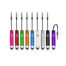 ksw649 PB正品 고감도 이어캡 터치펜 MINI STYLUS, 퍼플, 1