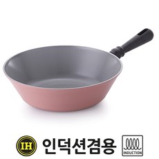 네오플램 더 클래식 인덕션 IH 궁중팬 드메르핑크, 28cm, 1개
