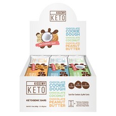 키스마이키토 케토제닉 바 3종 세트, 600g, 1개