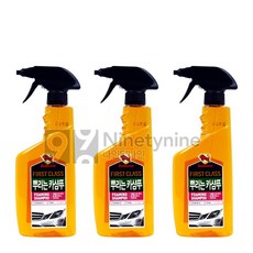 불스원 뿌리는 카샴푸-550ml 3개 카워시 세차샴푸 자동차샴푸 세정제 소낙스 캉가루 맥과이어스 익스트림 크리스탈, 550ml