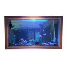주식회사 퀸즈랜드 벽걸이수족관 HMS120[중고] 수족관, 실버