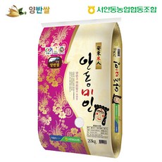 서안동농협 안동시지정특산품 안동미인쌀 20kg (단일품종/박스포장/당일도정), 1세트