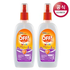 에프킬라 오프 벌레 기피제 미스트 유아용 177mlx2개, 2개