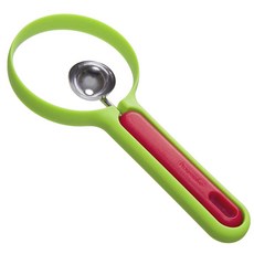 프로그레시브 멜론 볼러 + 스쿱 세트, 1개, Green, Red