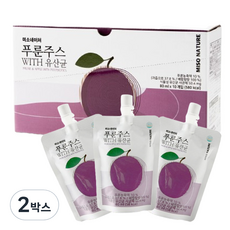 푸룬주스 With 유산균, 800ml, 2박스