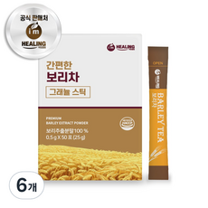 아임힐링 간편한 보리차, 25g, 6개