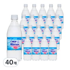 라인바싸 자몽 탄산수, 500ml, 40개