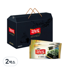 광천김 소문난 도시락김 30봉, 150g, 2개