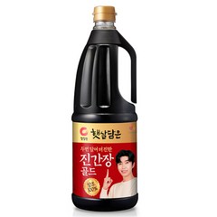 청정원 두번달여 더 진한 진간장 골드, 1.7L, 1개