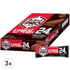 닥터유 프로 단백질 바, 560g, 3개