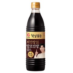 대상 청정원 씨간장 숙성 양조간장 골드, 1개, 840ml