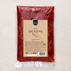 입술 실속 오징어젓, 1개, 1kg