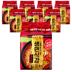 풀무원 생면식감 생라면 매운맛, 32개