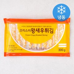 세미원 크리스피 왕새우튀김 (냉동), 300g, 1개