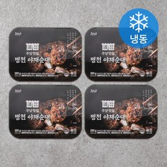 진지 주당맛집 병천 야채순대 4p (냉동), 203g, 4개