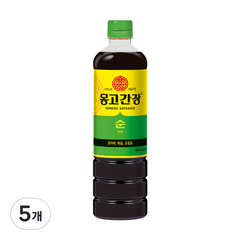 몽고간장 순간장, 900ml, 5개