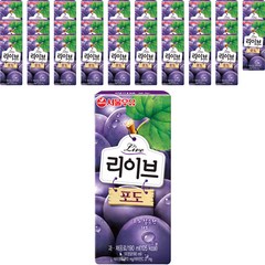 서울우유 리이브포도, 190ml, 48개