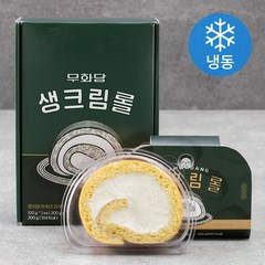 무화당 생크림롤 (냉동), 100g, 2개