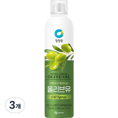 대상 청정원 올리브유 스프레이, 3개, 250ml