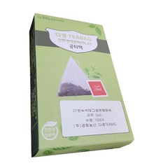 경희농산 친환경 생분해 공티백 PLA, 100개, 27 녹색 태그(메쉬필터/소)