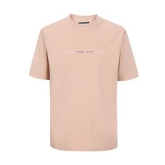 티아이포맨 남성용 TUNED 로고 자수 티셔츠 이너핏 M204MTS702M