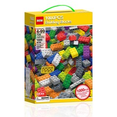 닥터스타 벌크 미니블럭 1000pcs 726dr, 혼합색상