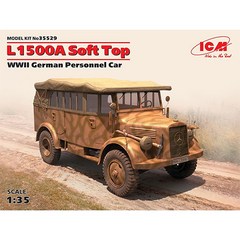 ICM 1:35 L1500A Soft Top 2차 대전 독일군 차량 35529 프라모델 장갑차, 단품