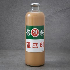 홍콩 다크 수제 밀크티, 1L, 1개