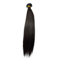 프리티레이디 투링 인모 붙임머리 가발 200가닥 48cm, #NA 내츄럴블랙, 1개