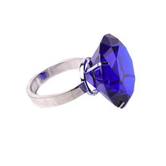 왕 다이아몬드 반지, 블루, 1개