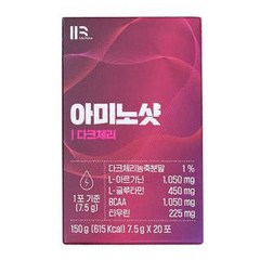 라이프포스 아미노 샷 다크체리 헬스보충식품 20p, 1개, 150g
