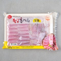 아르헨티나산 영산 홍어 모둠살, 500g, 1개