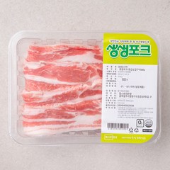 생생포크 한돈 1등급 삼겹살 구이용(냉장), 500g, 1개