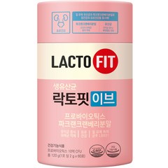 락토핏 이브 유산균 60p, 120g, 1개