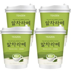 티젠 말차라떼 원컵, 4개, 1개입, 14.5g