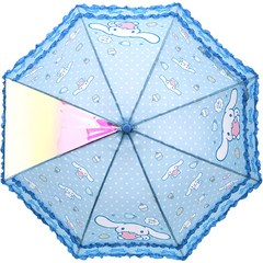 산리오 아동용 시나모롤 47 디저트 이중프릴 장우산 MUHKU10052