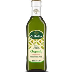 올리타리아 유기농 엑스트라버진 올리브유, 500ml, 1개