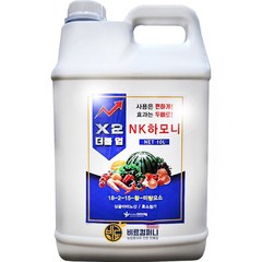 비료컴퍼니 NK하모니 추비 관주용 수용성 아미노산 웃거름 유황 비료, 10L, 1개