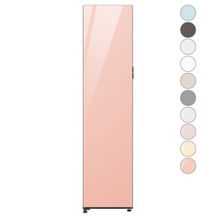 [색상선택형] 삼성전자 비스포크 키친핏 1도어 와인냉장고 좌개폐 방문설치, RW24C5820AP